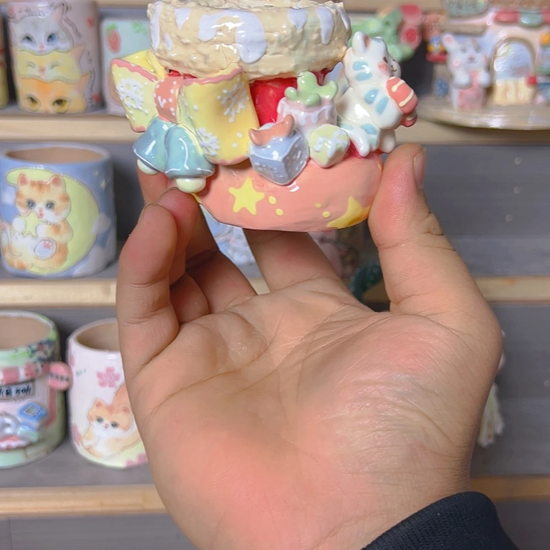 p***t老梧家的手工多肉花盆