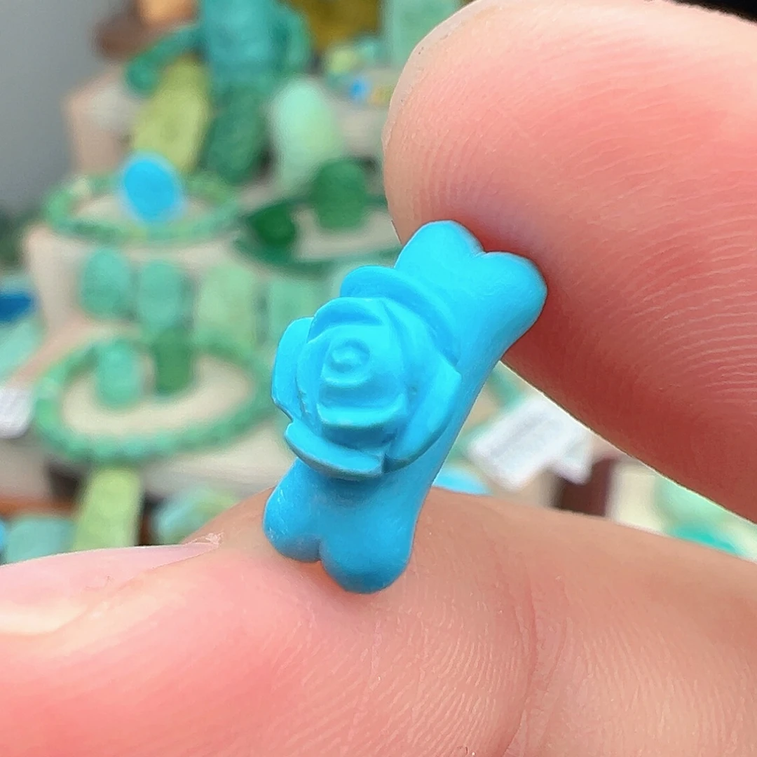 绿松石未镶嵌主播万珍