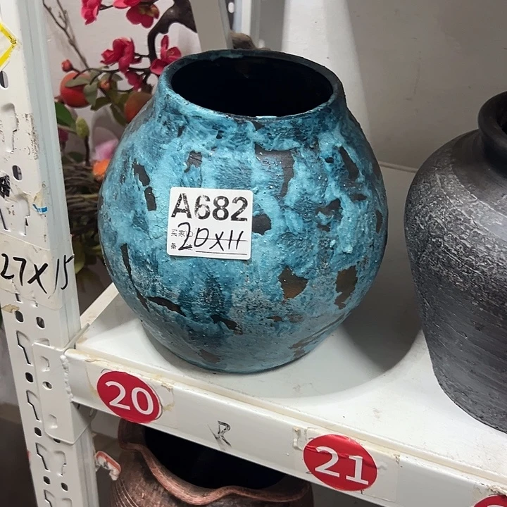 蓝色大肚高20口11默认打孔