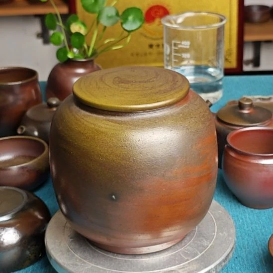 徐***胖瓷坭兴陶柴烧醒茶器