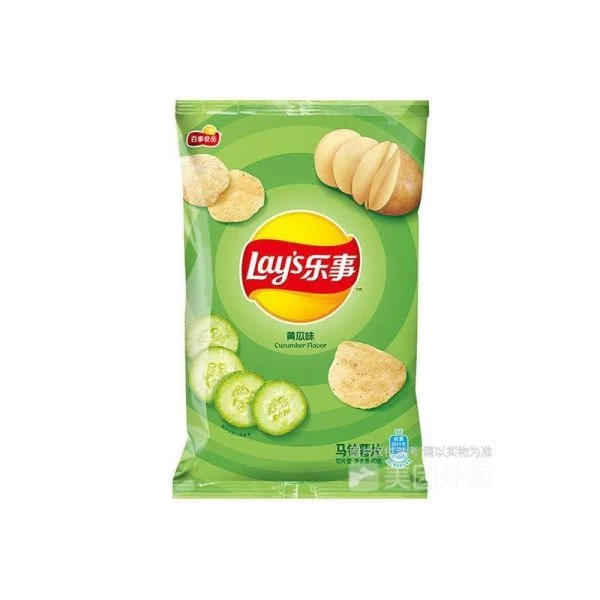 乐事 黄瓜味薯片 40g/袋