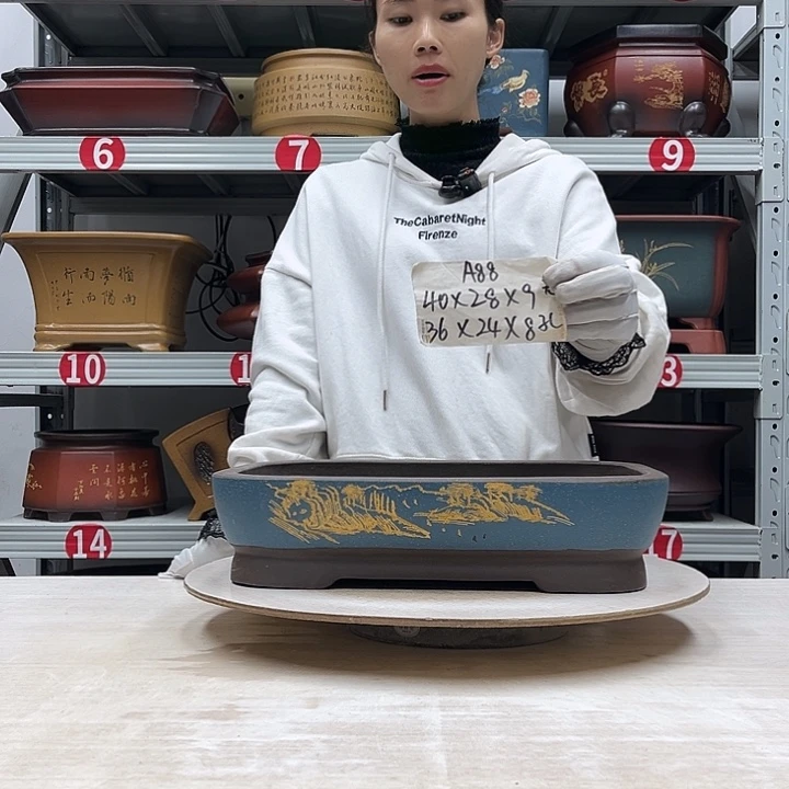 紫砂花盆紫砂花盆
