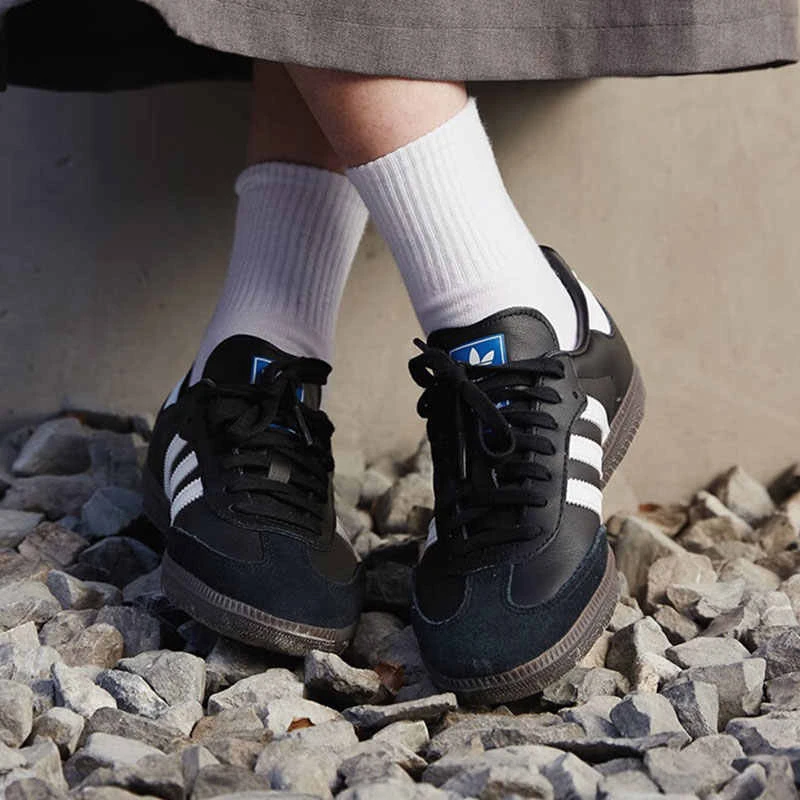 Adidas阿迪达斯三叶草男女T头鞋新款sambaog板鞋运动德训鞋B75807