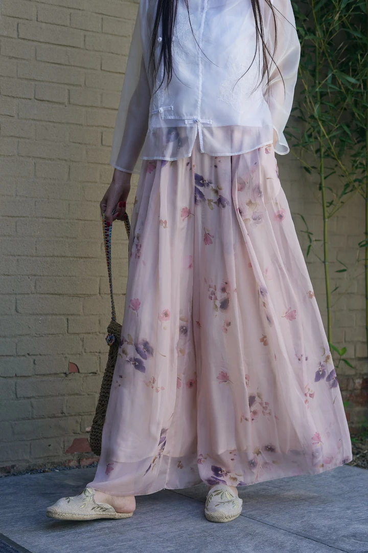 大吉2025原创春季新款国风新中式百搭舒适复古时尚裤子休闲裤3335