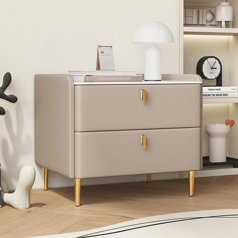 智能床头柜简约现代床边柜卧室小型床头收纳柜小柜子家用落地