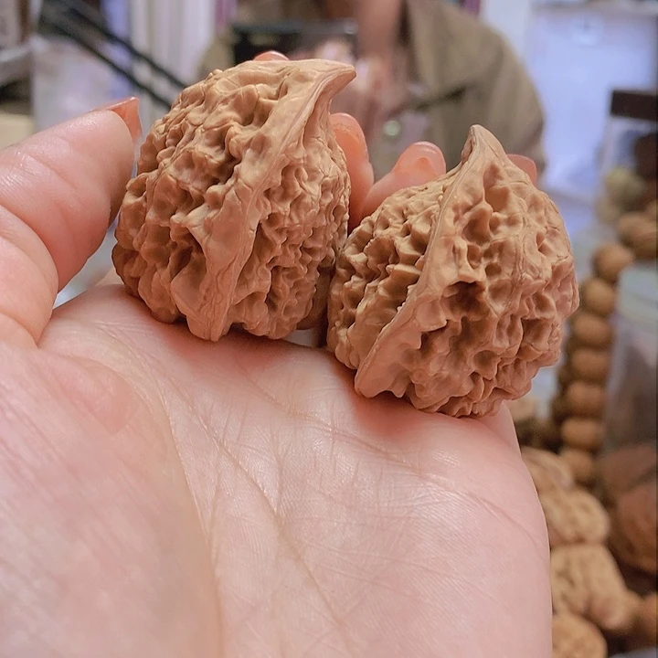 【闪购商品】文玩核桃把件41蛇头