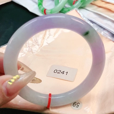 未镶嵌手镯翡翠0241