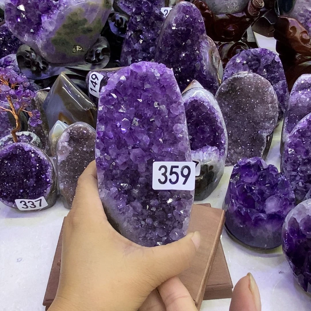 未镶嵌紫晶大型摆件（非配饰）