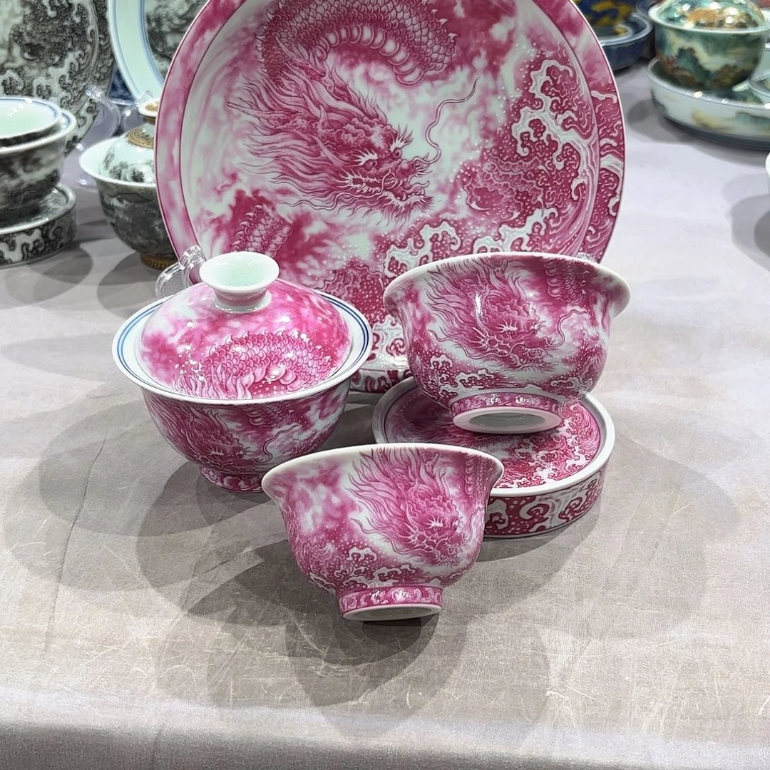 瓷片景德镇瓷器精品展示