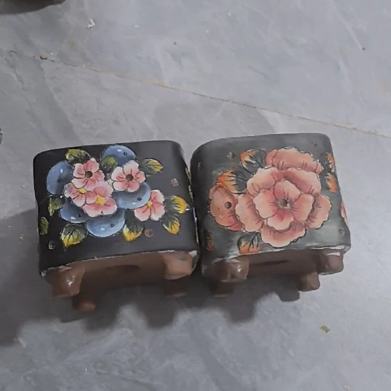 红泥花盆景德镇花盆