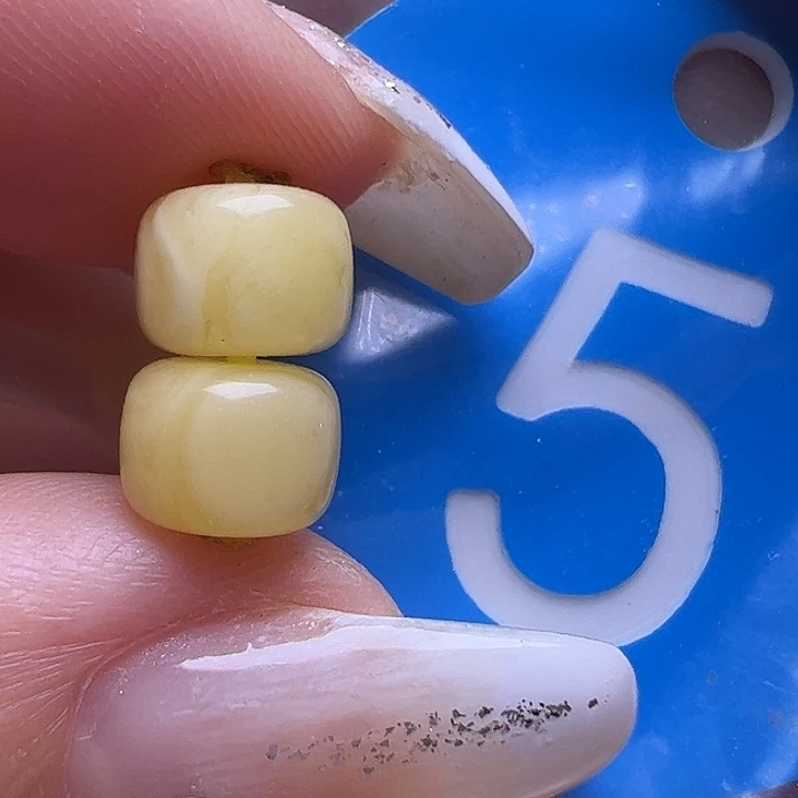 未镶嵌蜜蜡裸石7mm老型