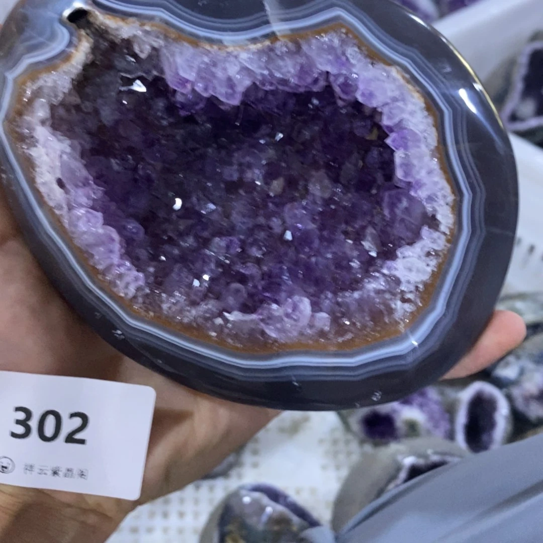 未镶嵌紫晶大型摆件（非配饰）紫水晶302号
