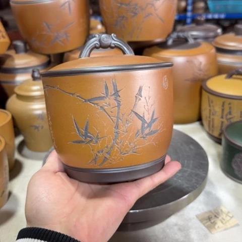 紫砂茶叶罐。。。。。。。。。