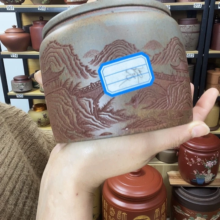 紫砂茶叶罐紫砂茶叶罐