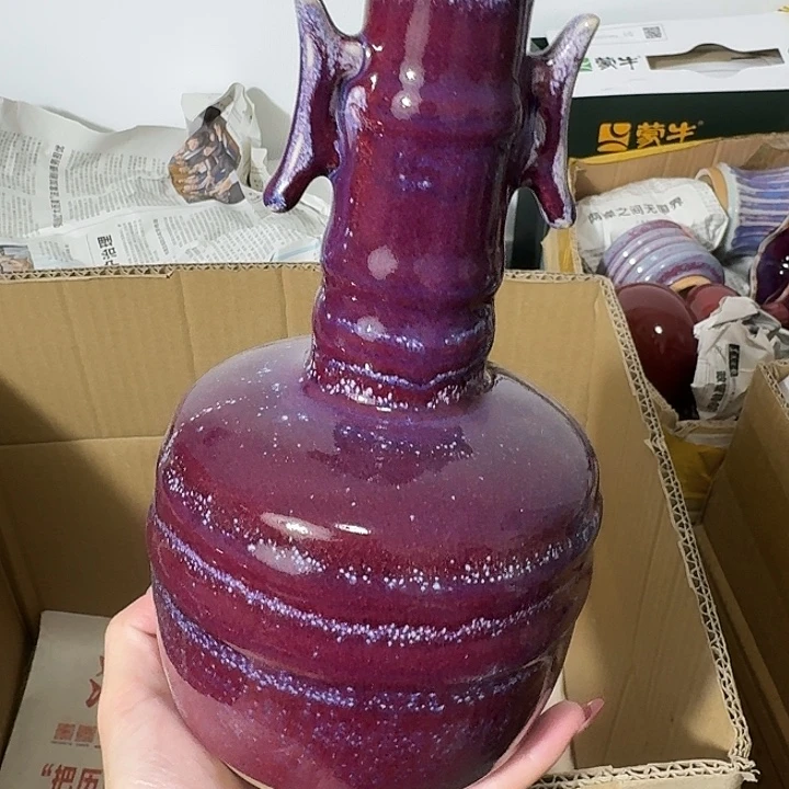陶摆件郑家钧窑摆件