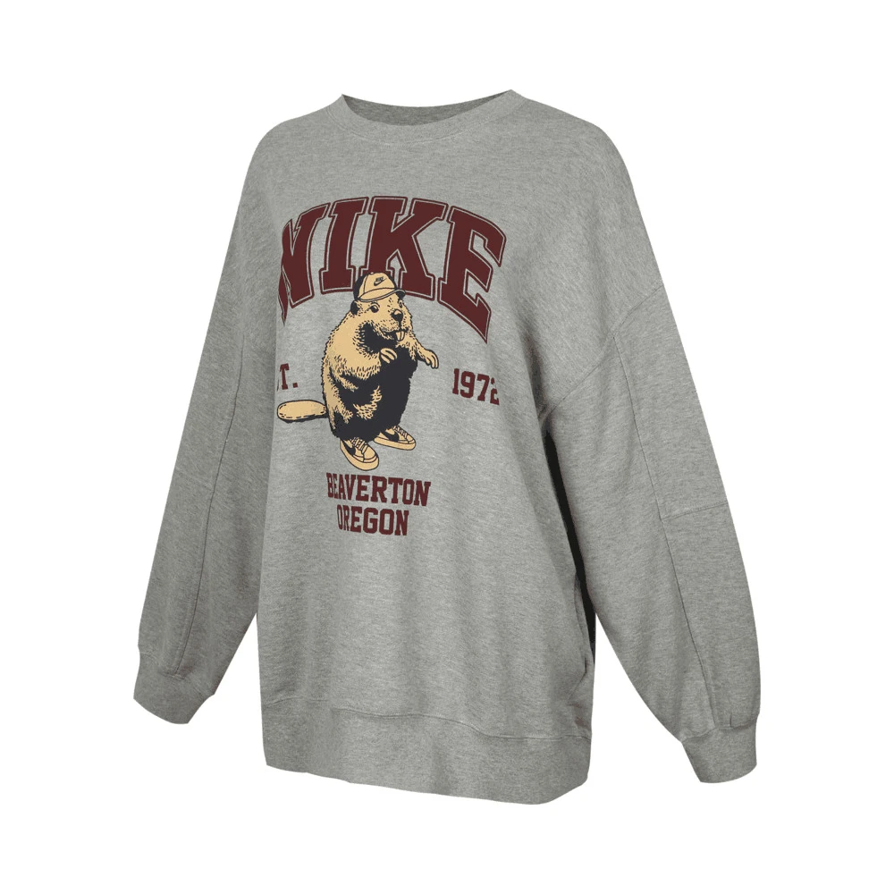 【滔搏联动】NIKE耐克女子AS W NSW  FLC时尚圆领套头衫HV1742-063