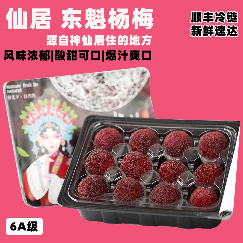 [精品大果+]仙居东魁杨梅当季新鲜水果现摘浙江台州特产顺丰冷链1-4斤新鲜杨梅杨梅次日达浙江省
