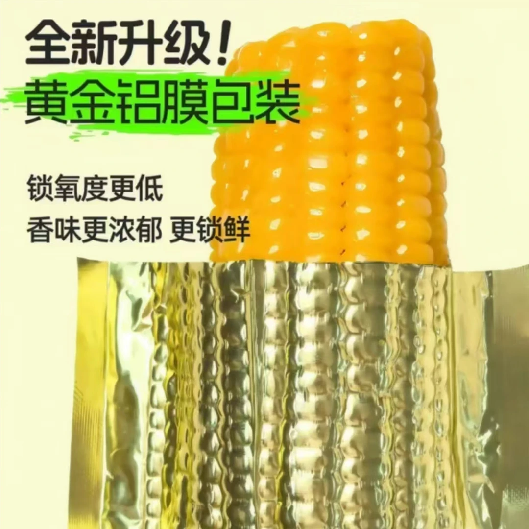 正宗东北黏糯玉米新鲜采摘加工独立真空包装金黄玉米营养甜糯好吃