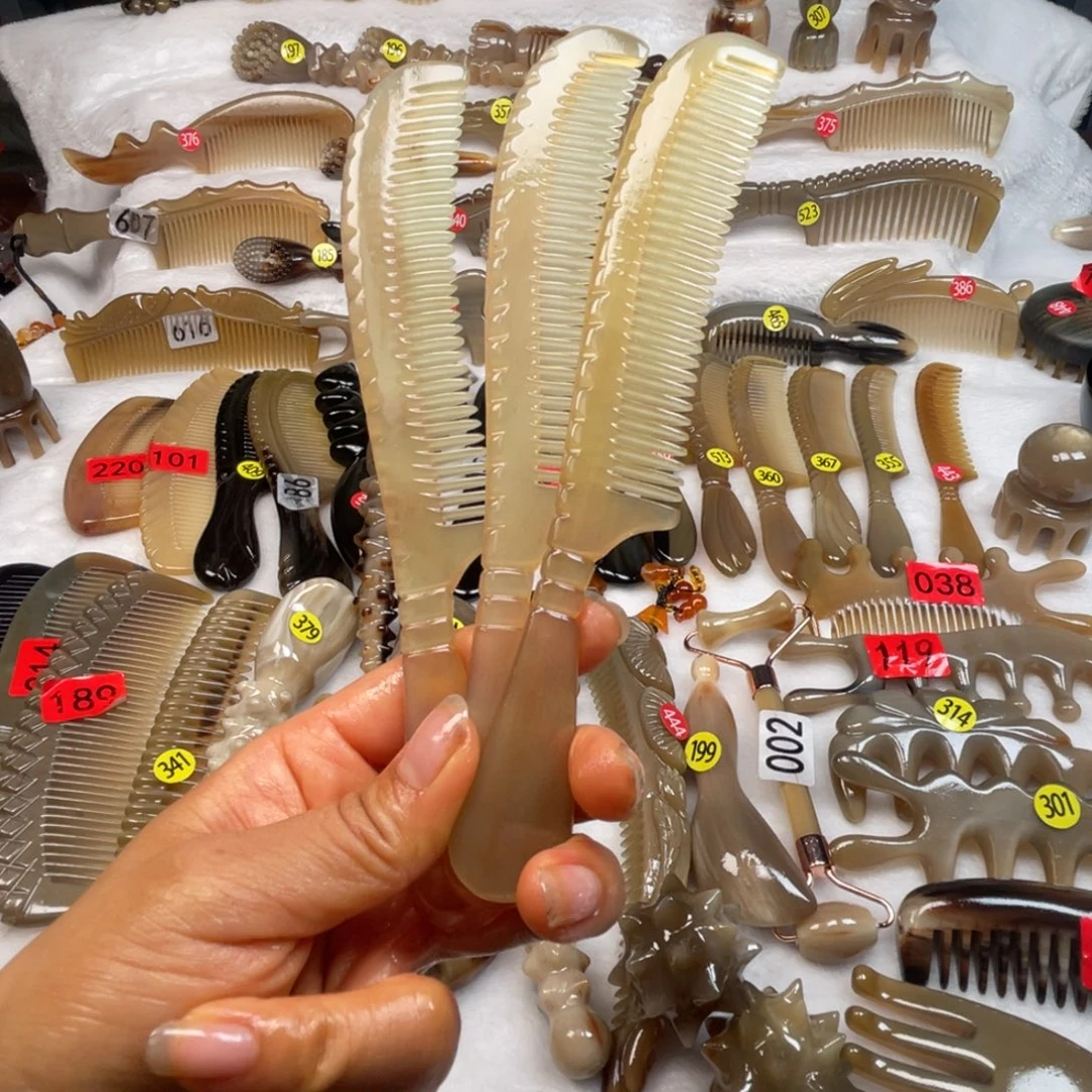 牛角梳福利款梳子