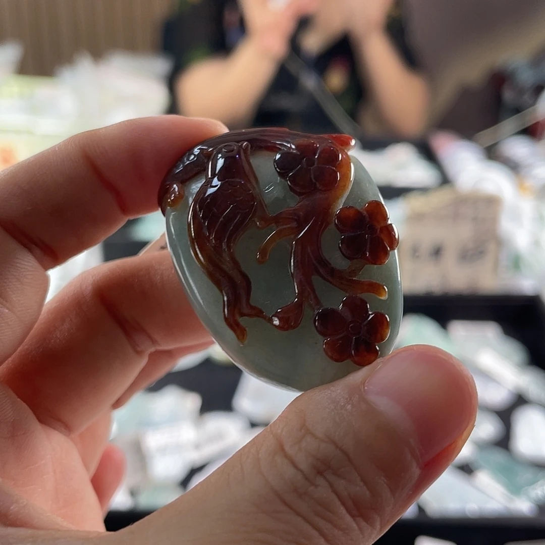 翡翠未镶嵌吊坠(不含链)11111111