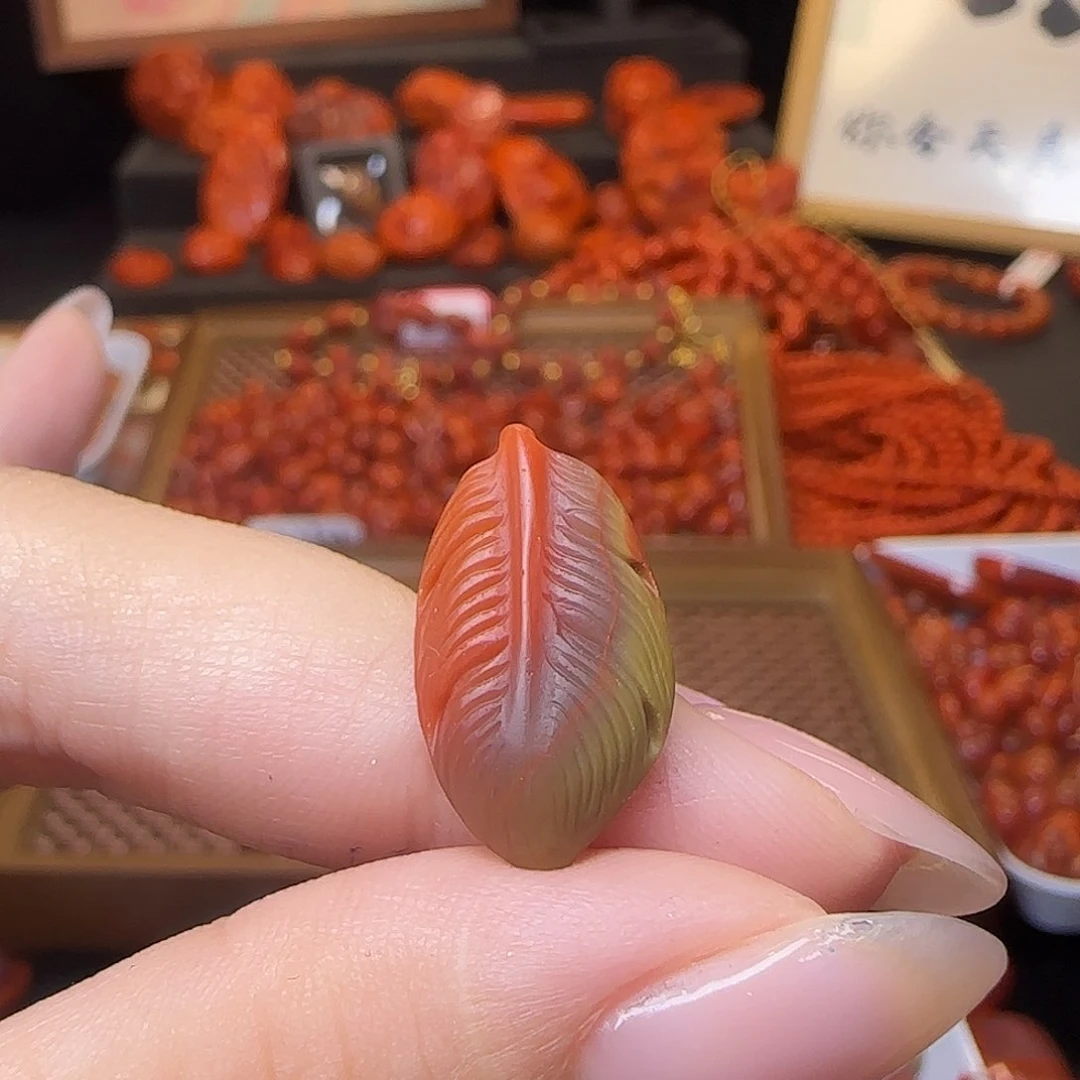 南红玛瑙未镶嵌吊坠(不含链)