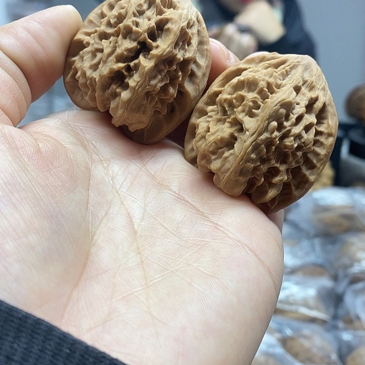 文玩核桃把件38.5高桩野牛