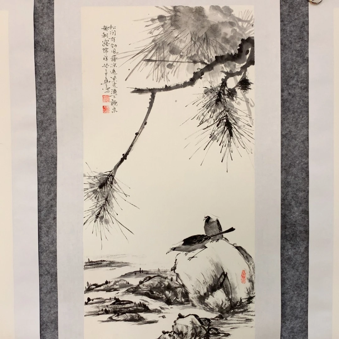 国画花鸟写意作品