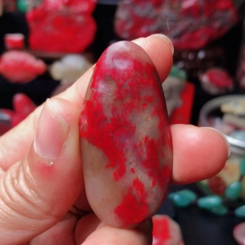 昌化鸡血石昌化鸡血石挂件