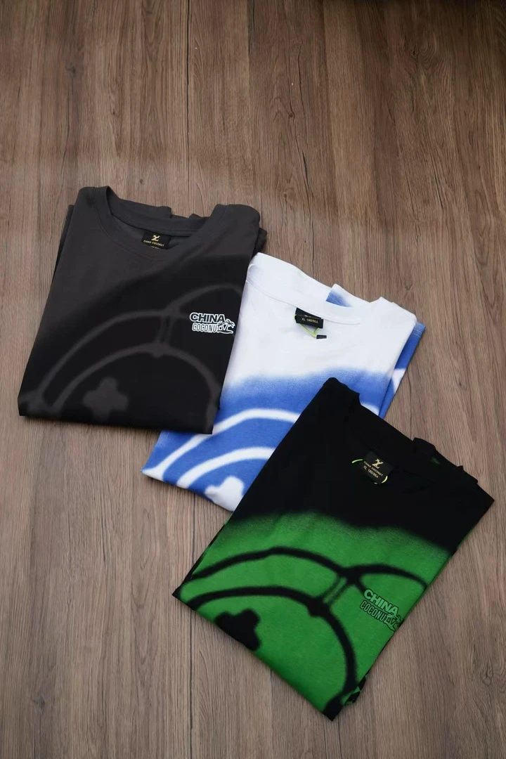 上新款男女休闲百搭透气圆领T恤 575