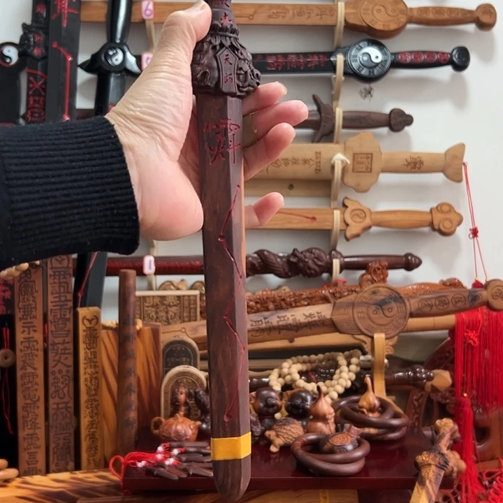 桃木36厘米雷桃天师剑158