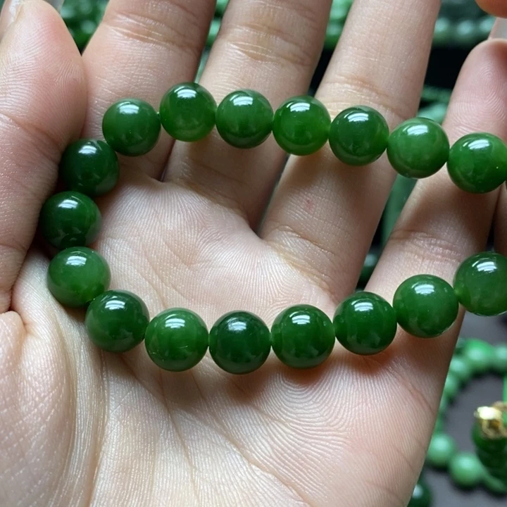 和田玉手串未镶嵌