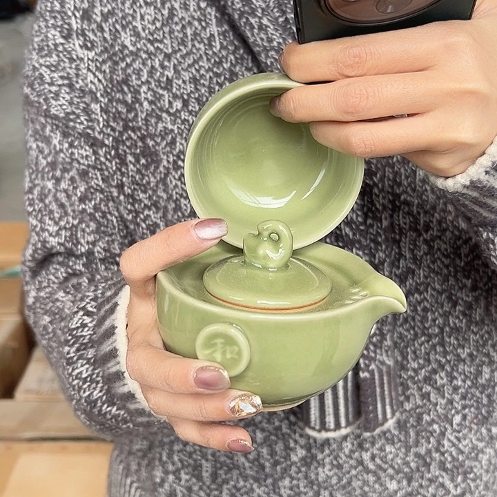 小米茶器龙泉青瓷