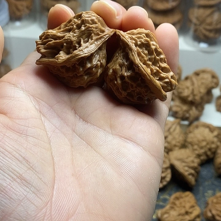 吊坠桃核盘山小鸟