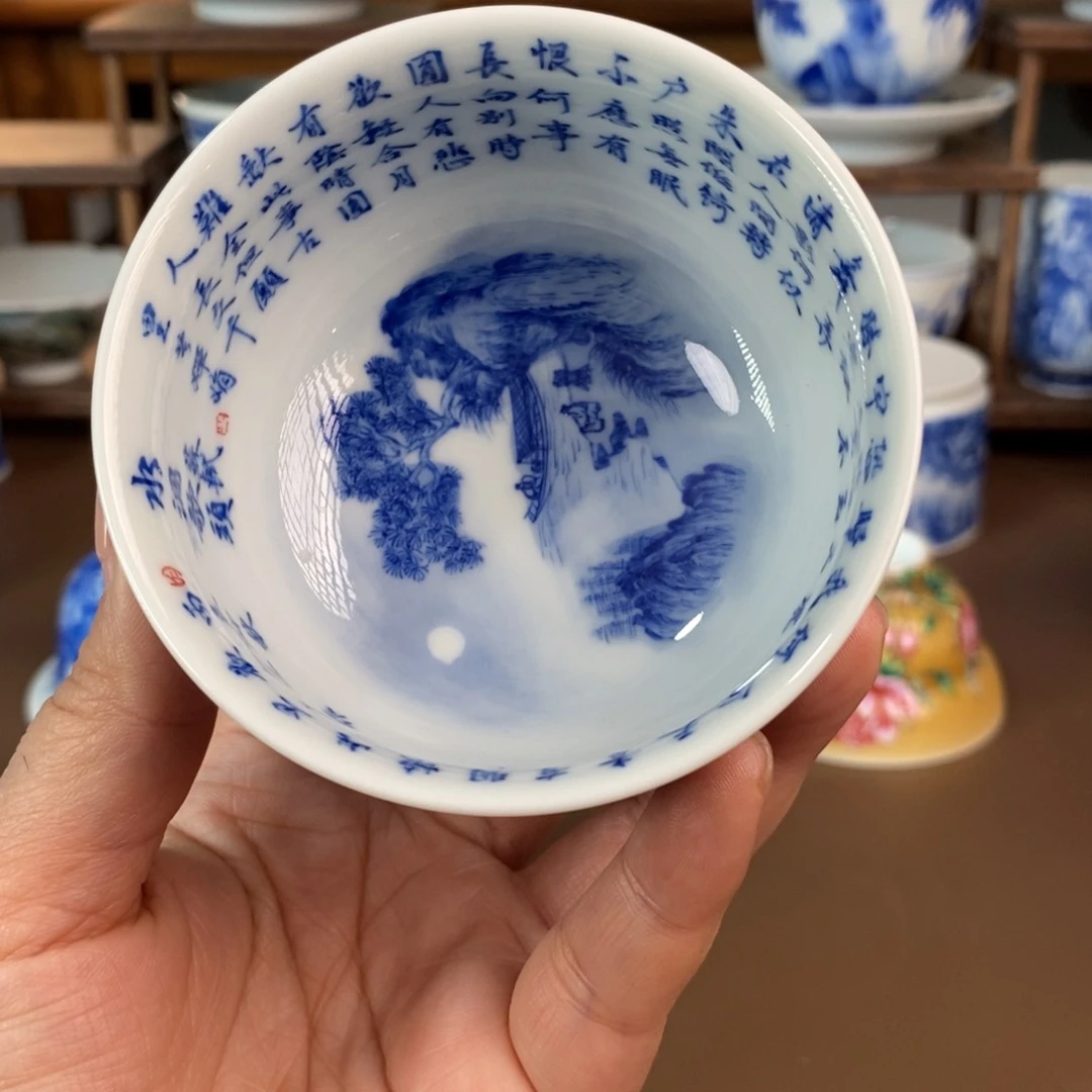 景德镇陶瓷手工手绘