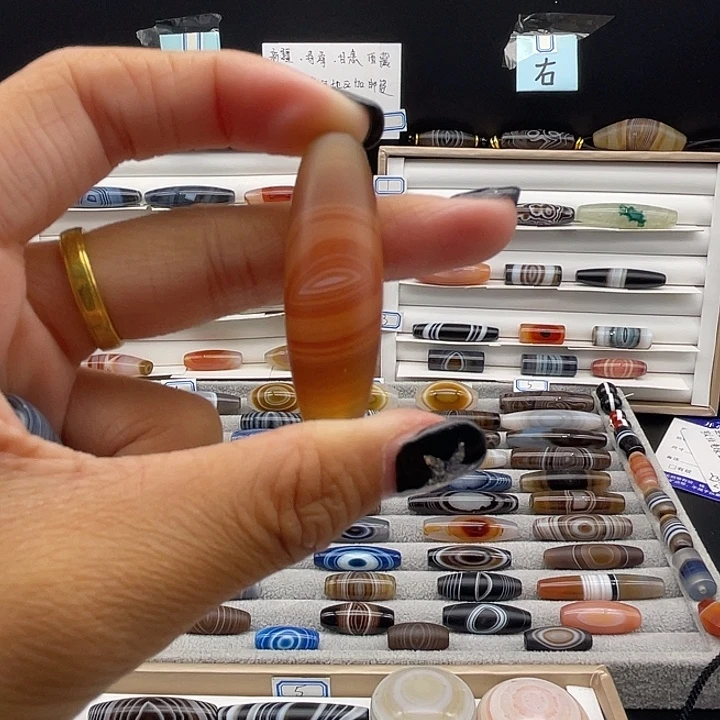 玛瑙/玉髓合金珠宝半成品