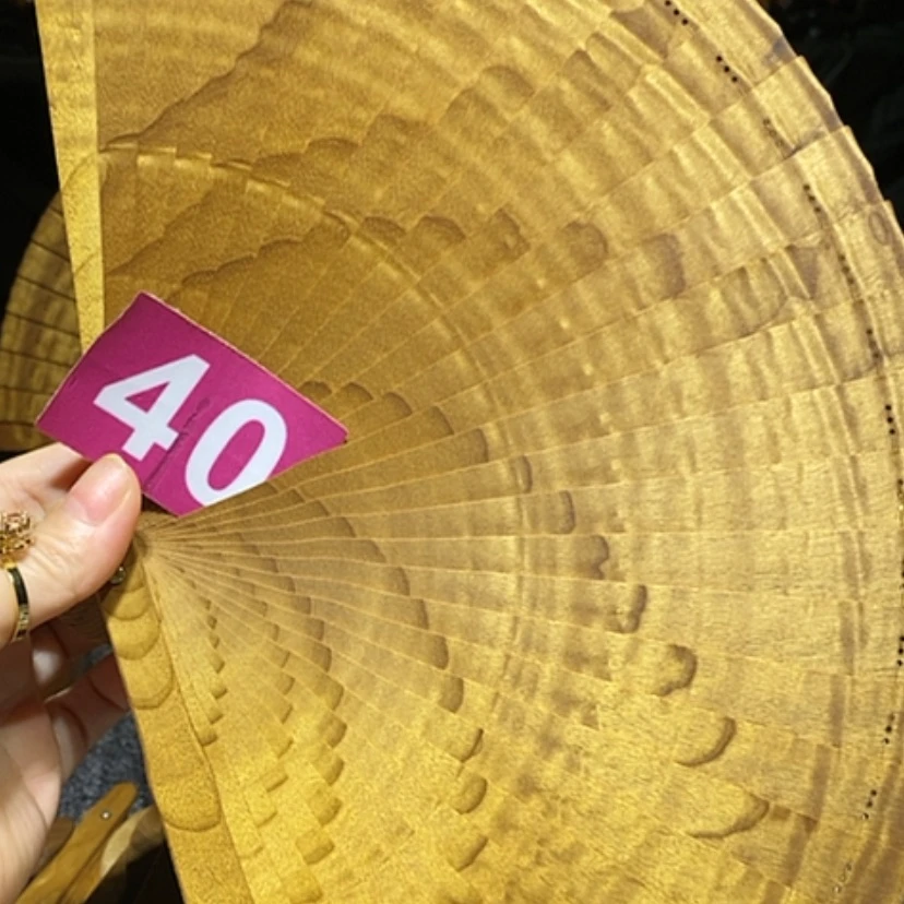 【闪购商品】金丝楠遇*缘金丝楠木扇子