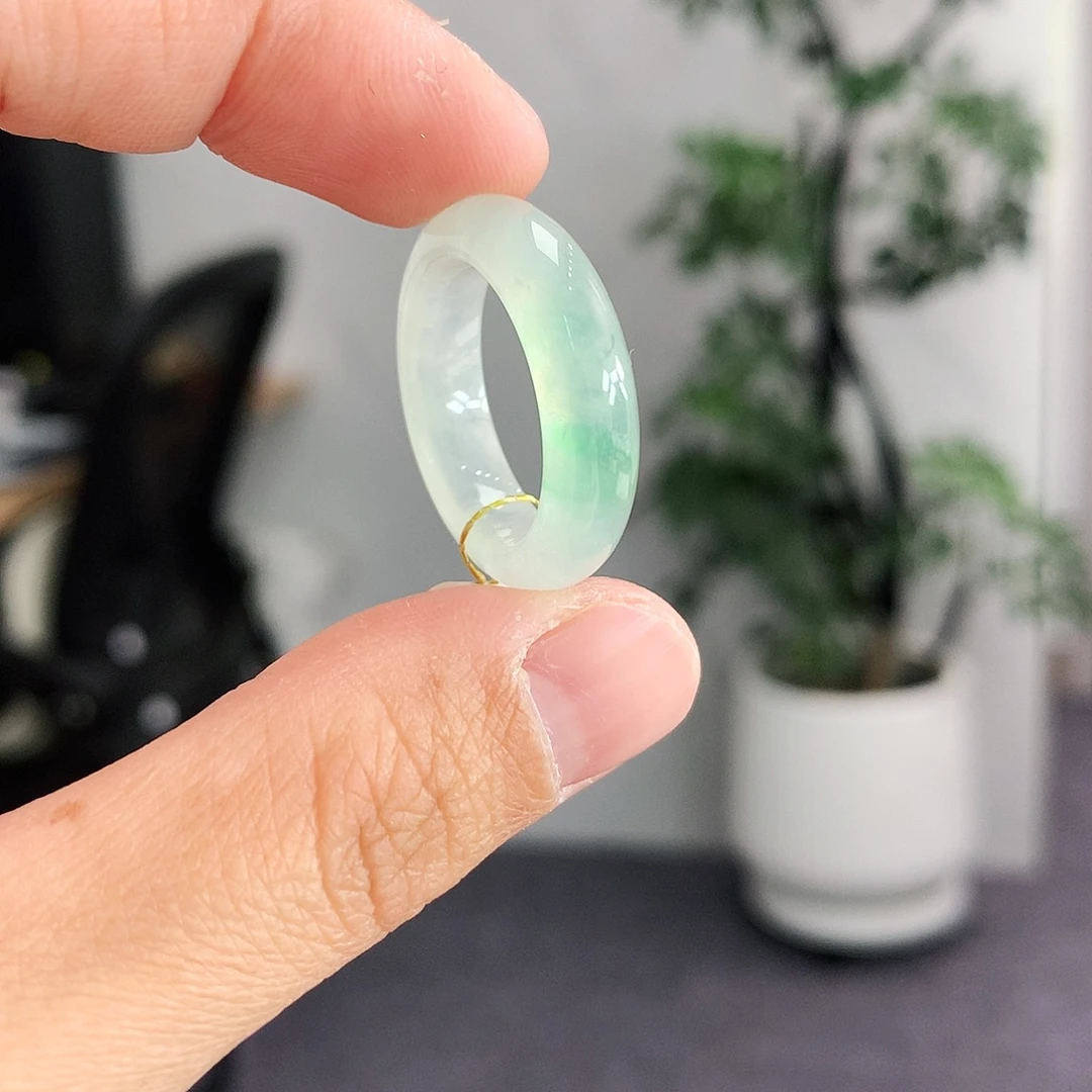 翡翠未镶嵌戒指16