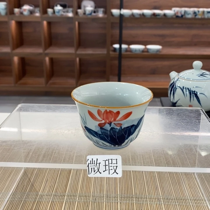 釉下老陶泥手工绘制