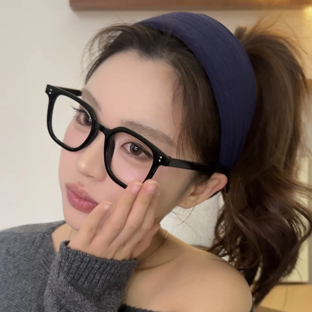 再度升级！螺纹加厚设计！新款填充甜酷感更显高颅顶头箍宽边发箍