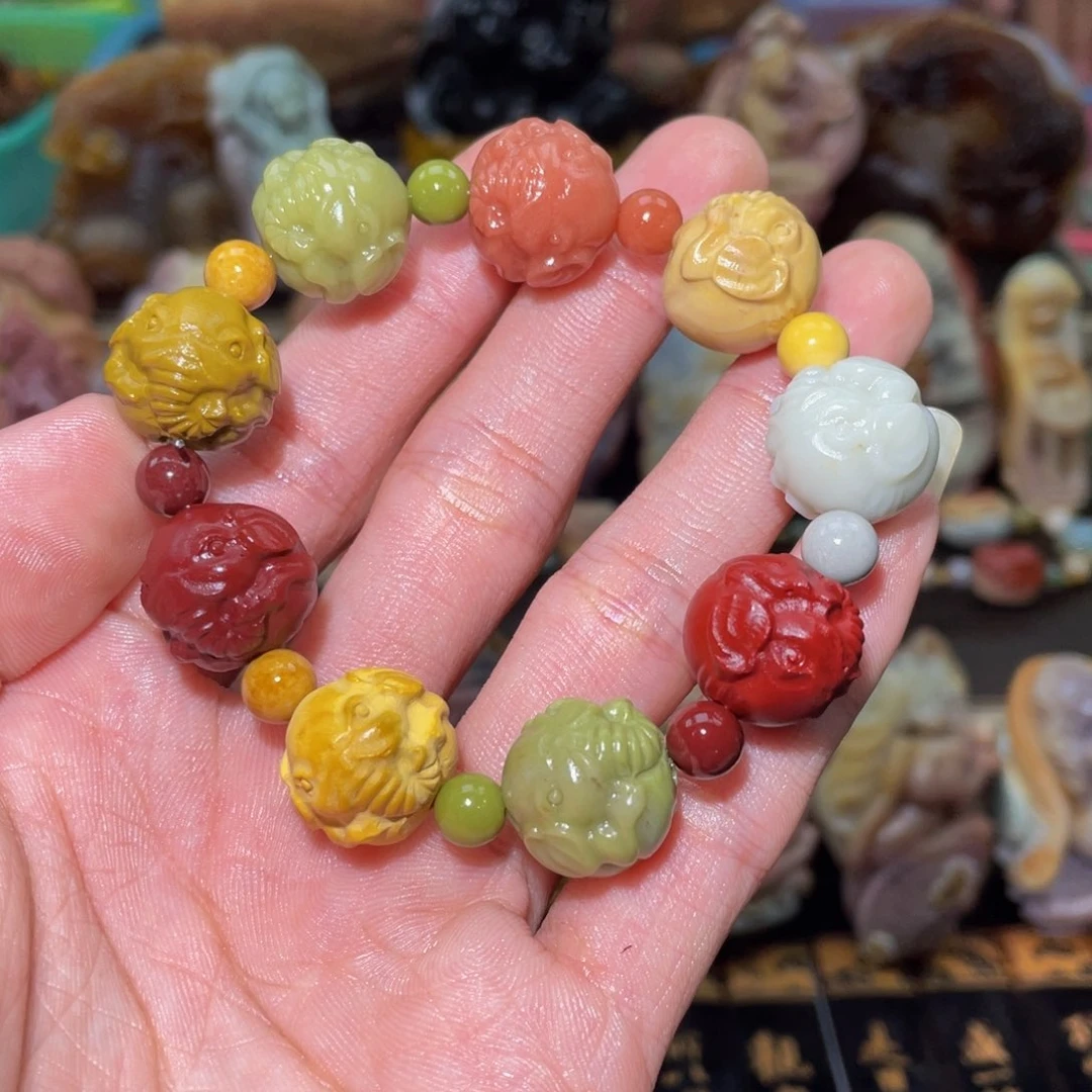 未镶嵌手串石英质玉