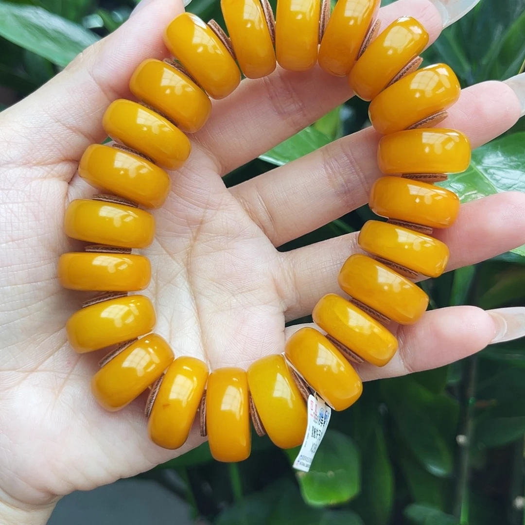 琥珀未镶嵌手链20 m多样性发其一