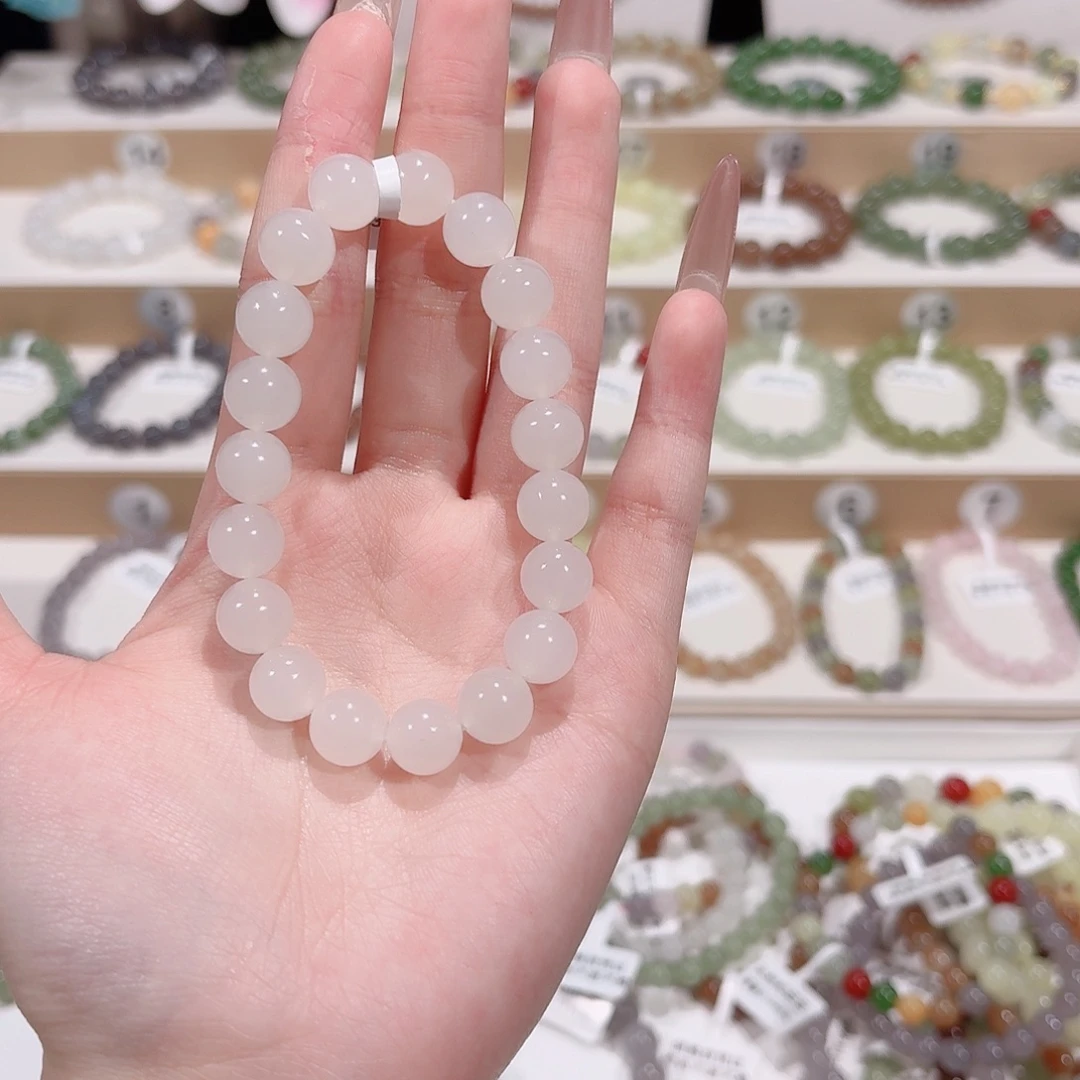 ****Y和田玉（糖玉）未镶嵌手链L