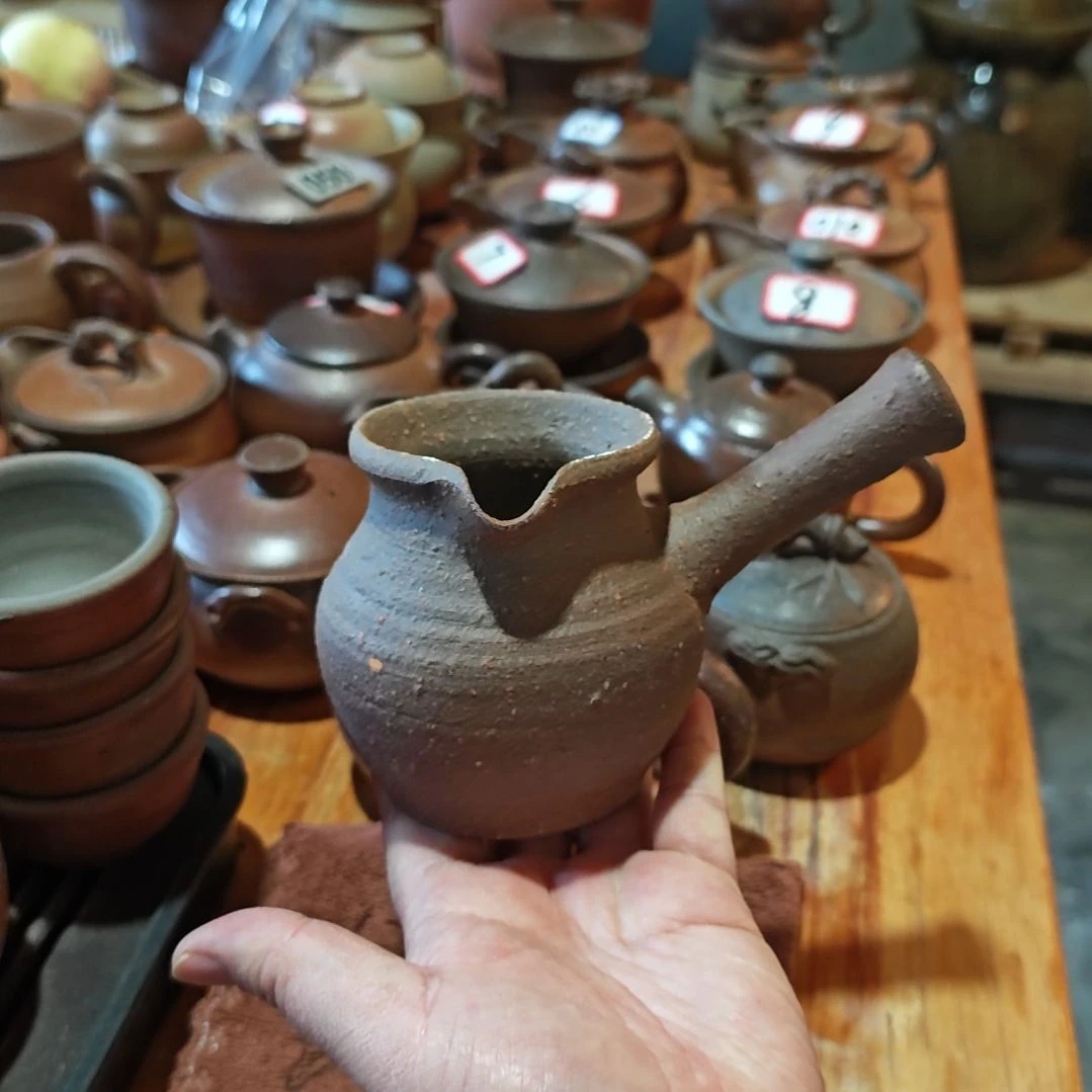 粗陶烤茶罐粗陶烤茶罐