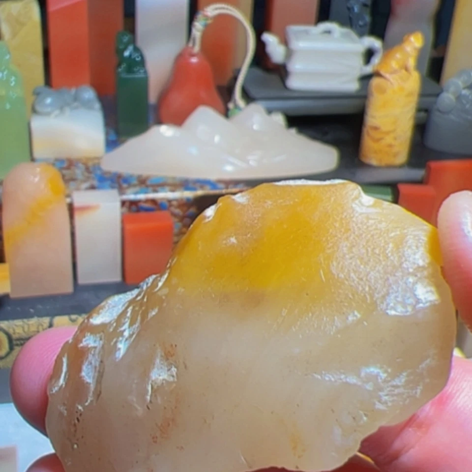 【闪购商品】寿山石印石老挝石雕刻印石印章