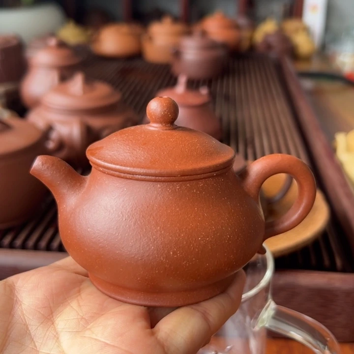 紫砂茶壶降坡小潘100cc