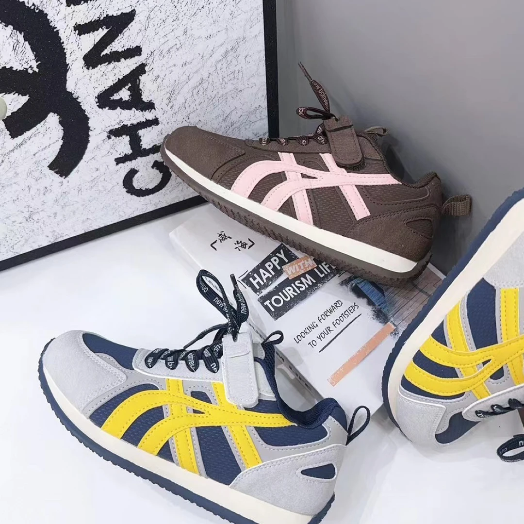 网面女小贝牛2025年秋季新款时尚轻便透气防阿甘鞋