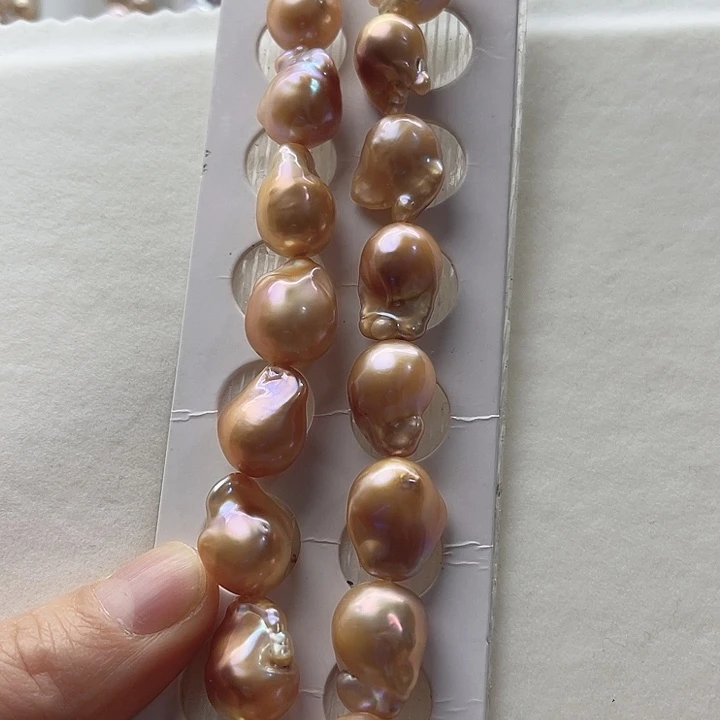 淡水珍珠颈饰银S925镶嵌