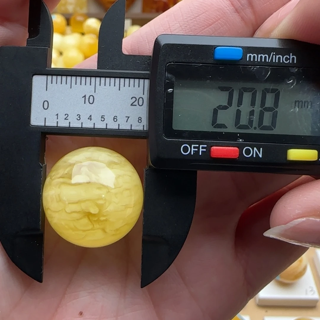 睡***话蜜蜡未镶嵌裸石虎皮妖花珠子