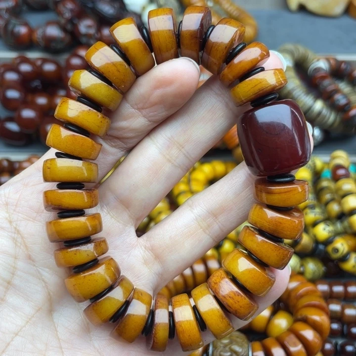 牛骨手串/手链牛骨16