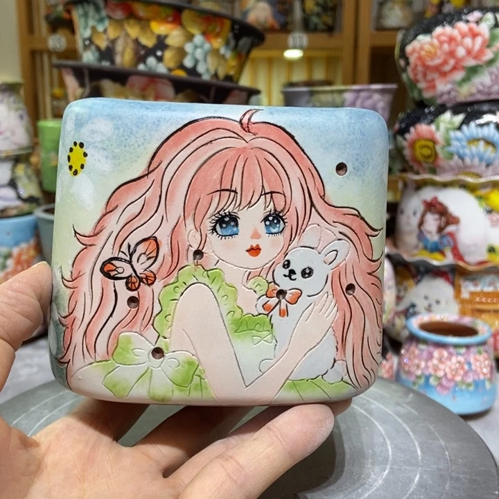 景德镇艺术手绘作品